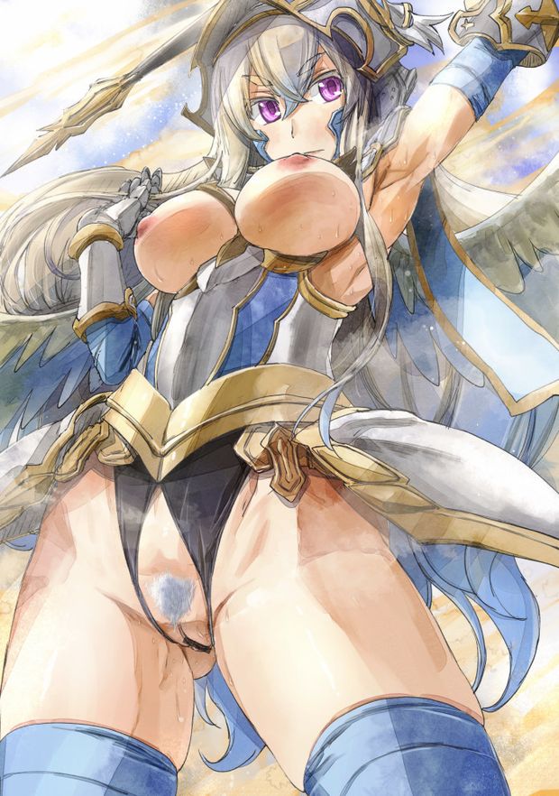 Warrior cartoon babe