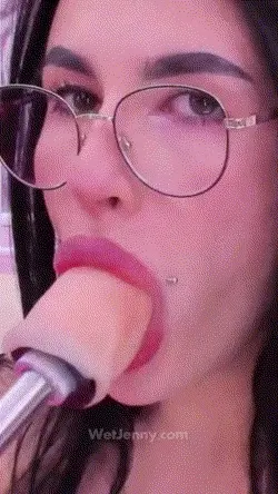 Deep in her throat