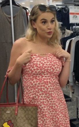 Fooling around at the store