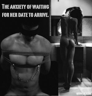 Her unwilling voyeur...