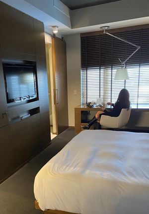 My Hotwife texting her Bull that we have arrived at the Hotel