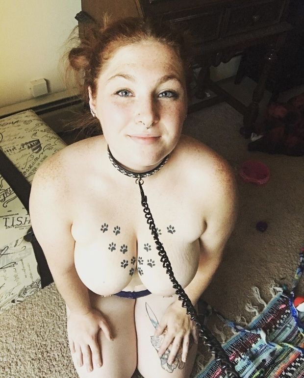 Redhead big tits