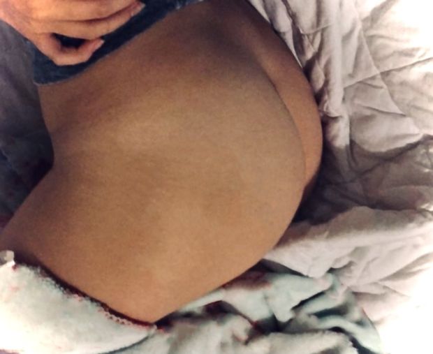 Sexy redhead with perfect ass