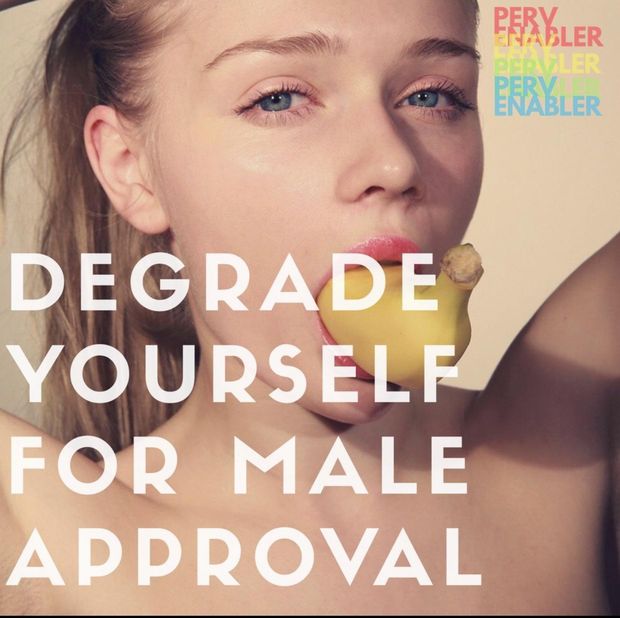 degrade yourself