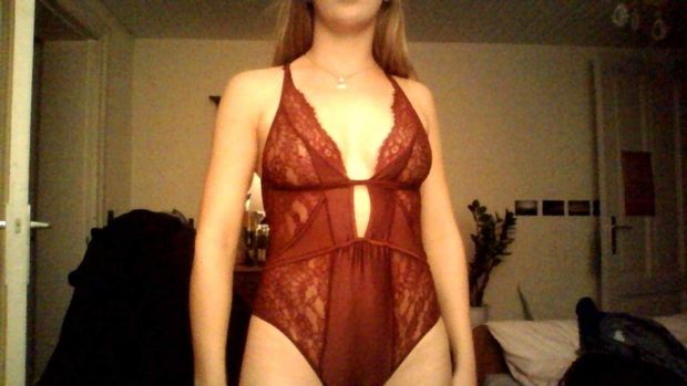 Red hot bodysuit