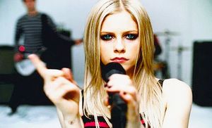 Avril Lavigne told you how to be... She's angry now