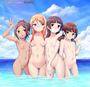 gokou ruri, kousaka kirino, gokou hinata, and ria hagry (ore no imouto ga konna ni kawaii wake ga nai) drawn by geewhy