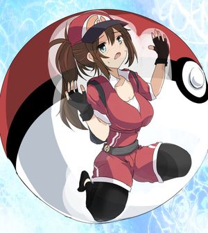 Pokemon Trainer Caught in a Pokeball