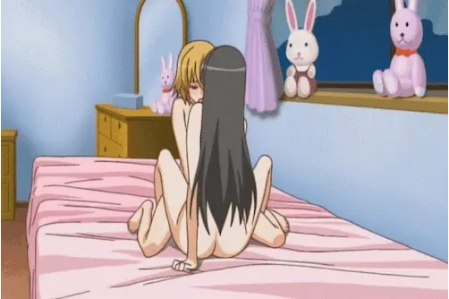 two friends having fun