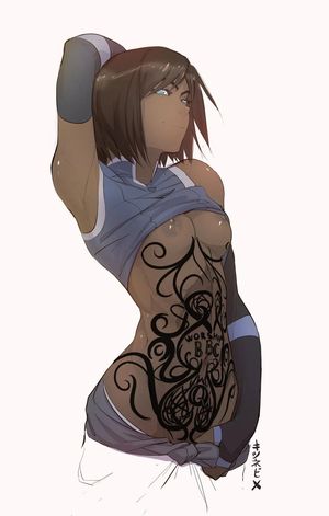 bbc qos tattoo hentai korra avatar