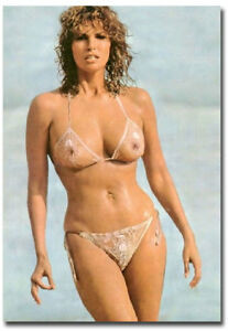 Raquel in see through bikini