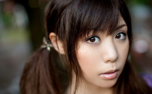 Aya Hirai pretty brown eyes
