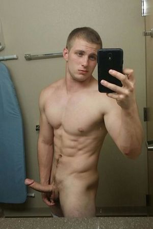 Selfie nude guy