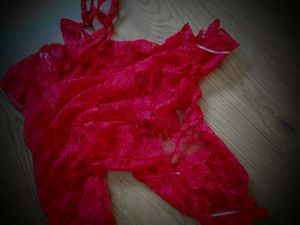 Curious? I'll give you one hint. ..Little Red Riding Hood is not the one who's going to wear it ;-)