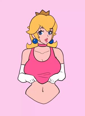 princess peach flash