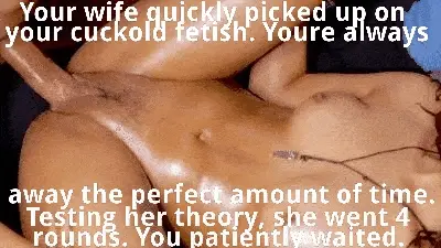 Found out about your cuckold fetish