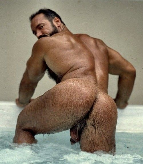 Hairy ass