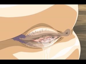 Hentai hairy pussy oozing juice