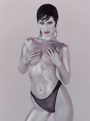 Bella Hadid sexy and topless for V Magazine