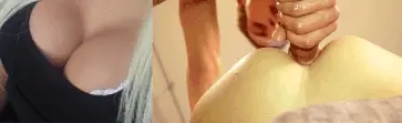 they want to cum on her tits