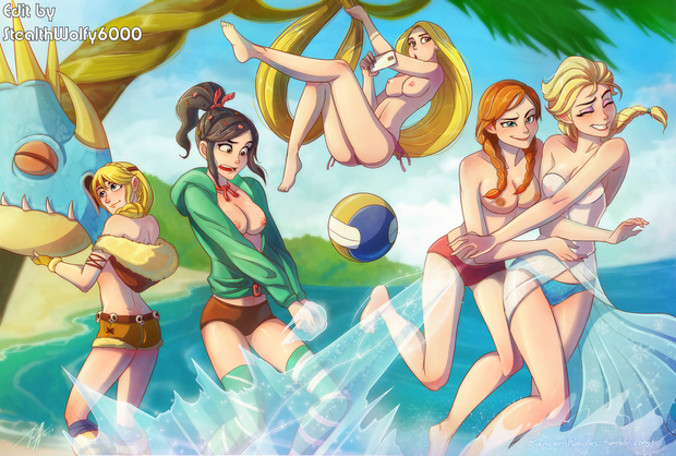 Disney beach party