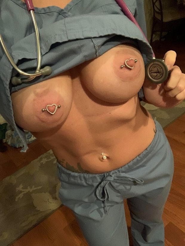 pierced