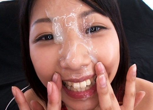 she is happy bukkae cum on face