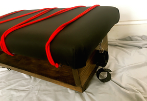 DIY BDSM spanking and bondage bench