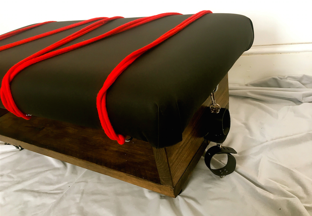 DIY BDSM spanking and bondage bench
