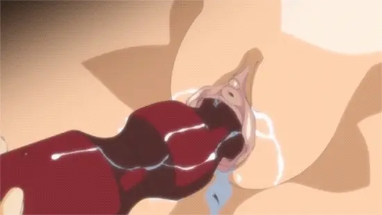 Hentai pussy being worked over with a dildo