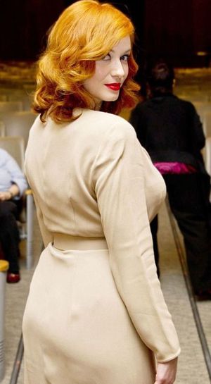 Christina catches me jerking off to her ample ass