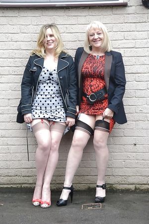 Presentation by two mature ladies. ❤️