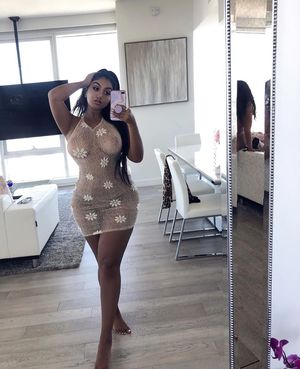 white sheer lace selfie