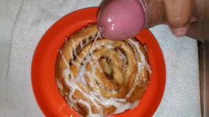 Specially Glazed Cinnamon Roll