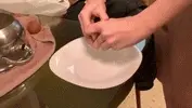 Helping Babygirl Make Her Breakfast