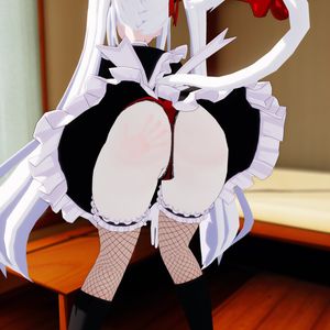 Veibae's spanked neko ass by @Veibae