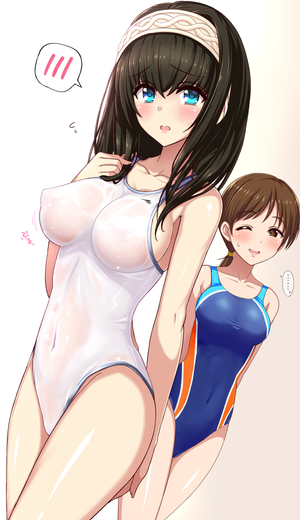 nitta minami & sagisawa fumika (idolmaster)
