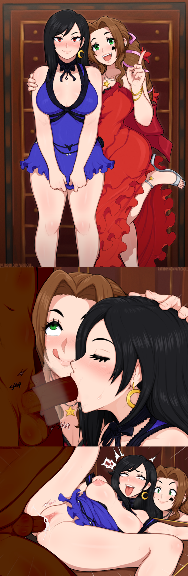 Tifa introduced to her new drug