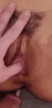 My friend pentrating his gf's pussy