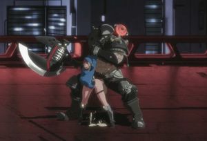 Fem Police Slut creampied by a Giant