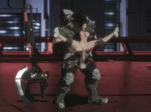 Dark Slut prepares for Giants cock