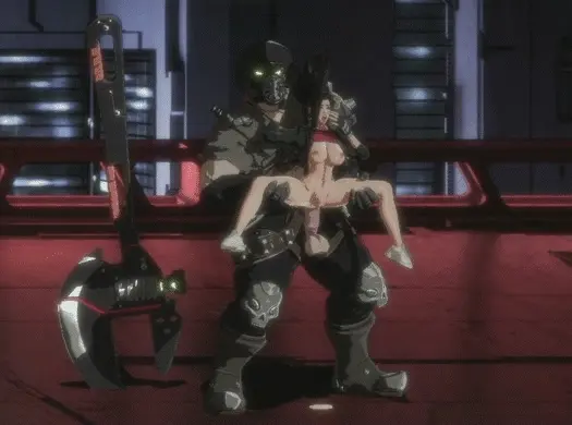 Dark Slut fucked by a Giant