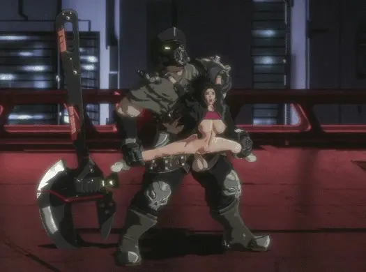 Dark Slut hardcore fucking with a Giant
