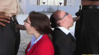 Valentina Nappi & Mischa Brooks - Office Team Work