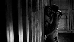 Passionate standing sex