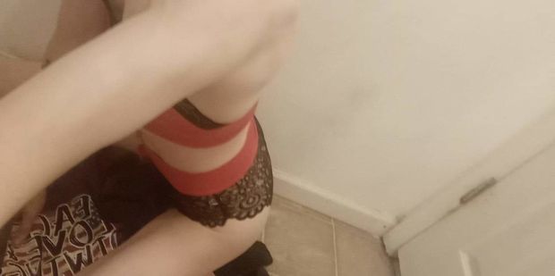 Loving my new lingerie can't wait to wear it for a real man
