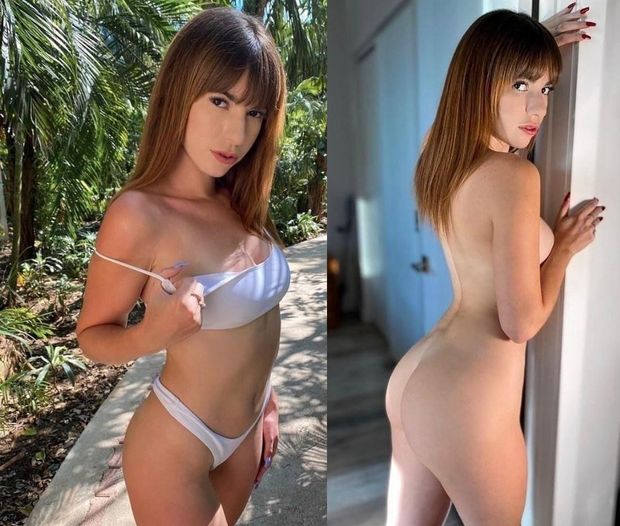 milf dressed undressed