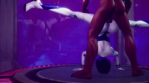 Robo Hot Chick got a rough fuck