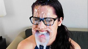 many cum in my mouth, happy