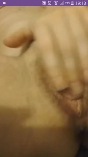 beautiful babe without panties with wonderful body masturbating & spreading perfect for licking shaved pussy & self shot